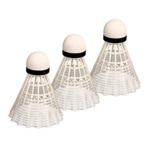 3 VOLANTS DE BADMINTON