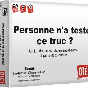 PERSONNE N’A TESTÉ CE TRUC ?