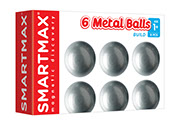 COFFRET 6 BOULES GRISES MAGNÉTIQUES